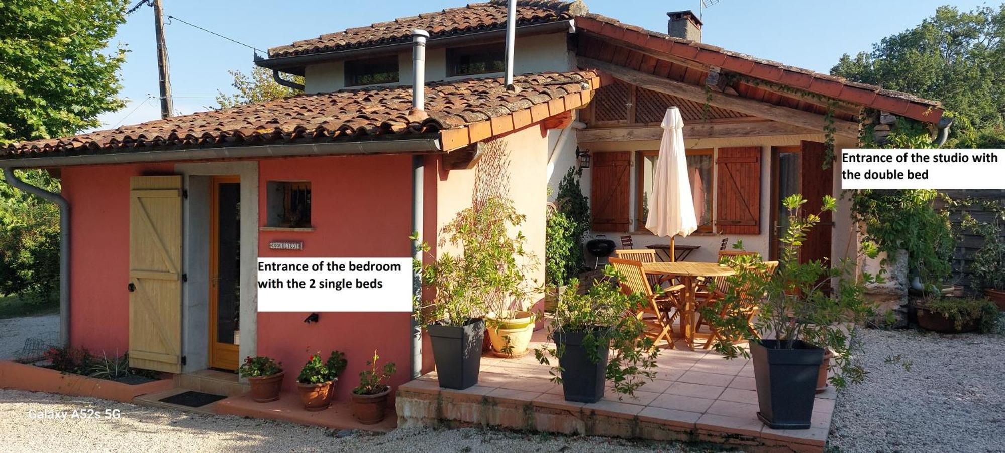 Gite Les Grands Chênes Monties Exterior foto